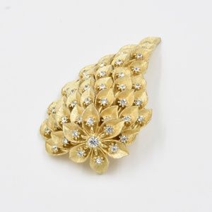 Vintage 1970's Rhinestone Pin